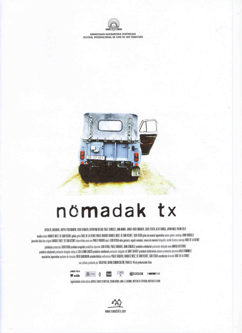 Nömadak Tx poster background