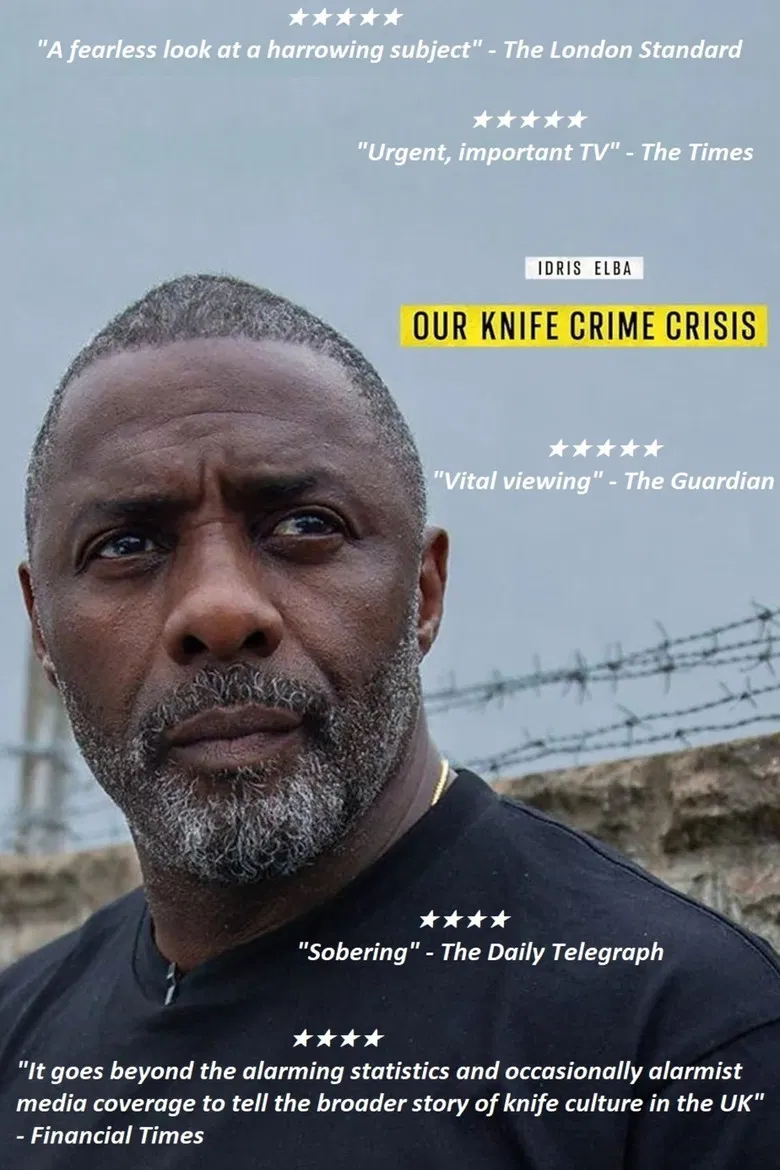 Idris Elba: Our Knife Crime Crisis poster background