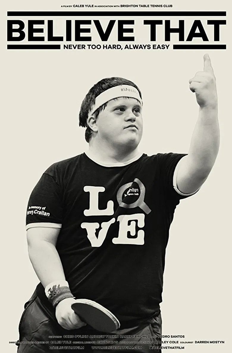 Believe That poster background