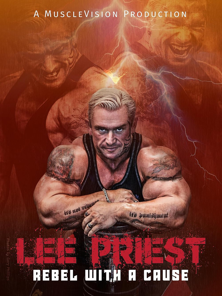 Lee Priest: Rebel With A Cause poster background