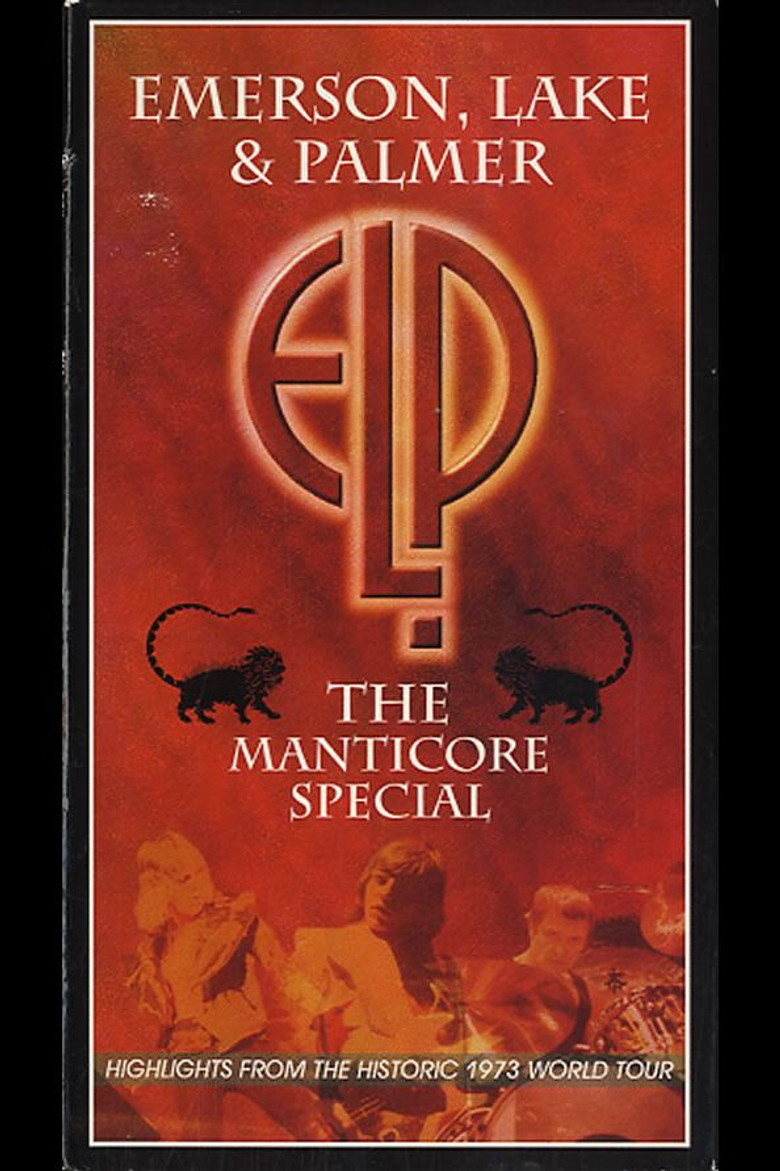 Emerson, Lake & Palmer on Tour poster background