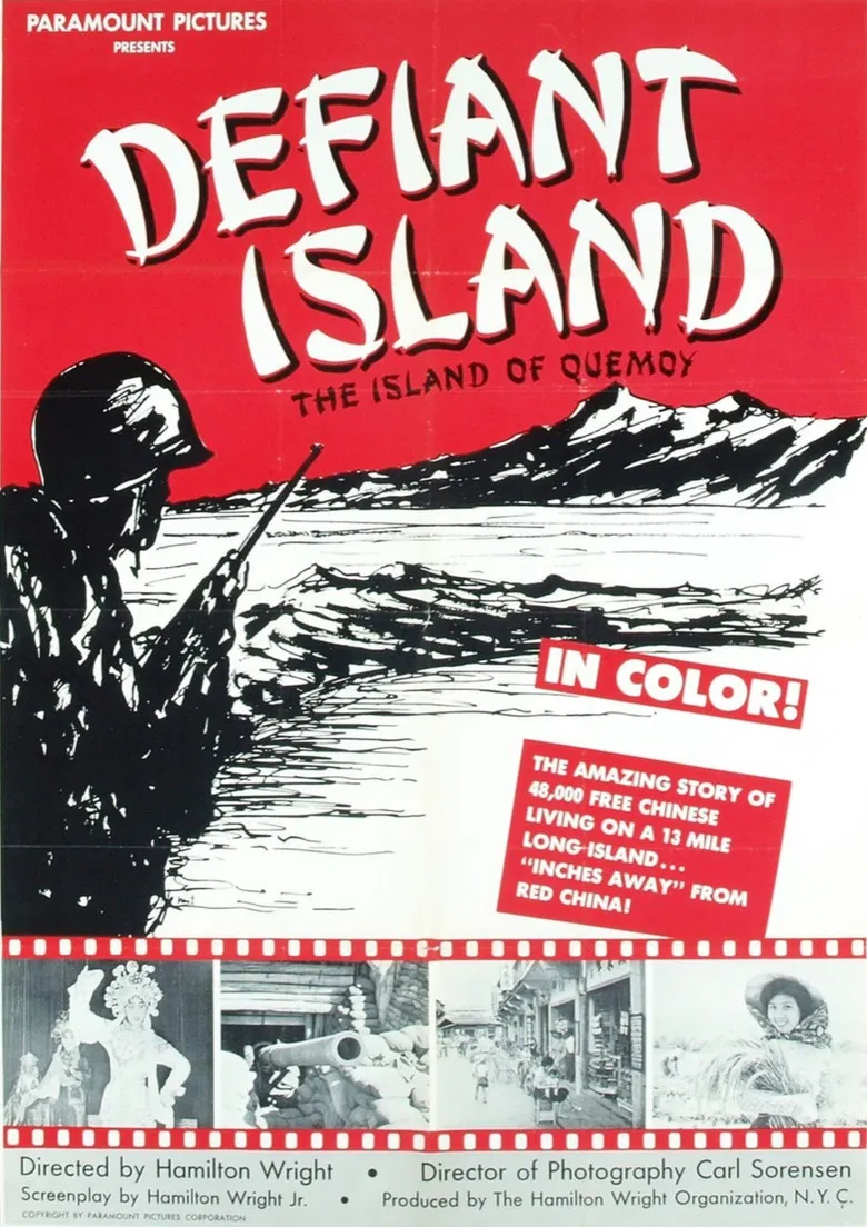 Defiant Island: The Island of Quemoy poster background