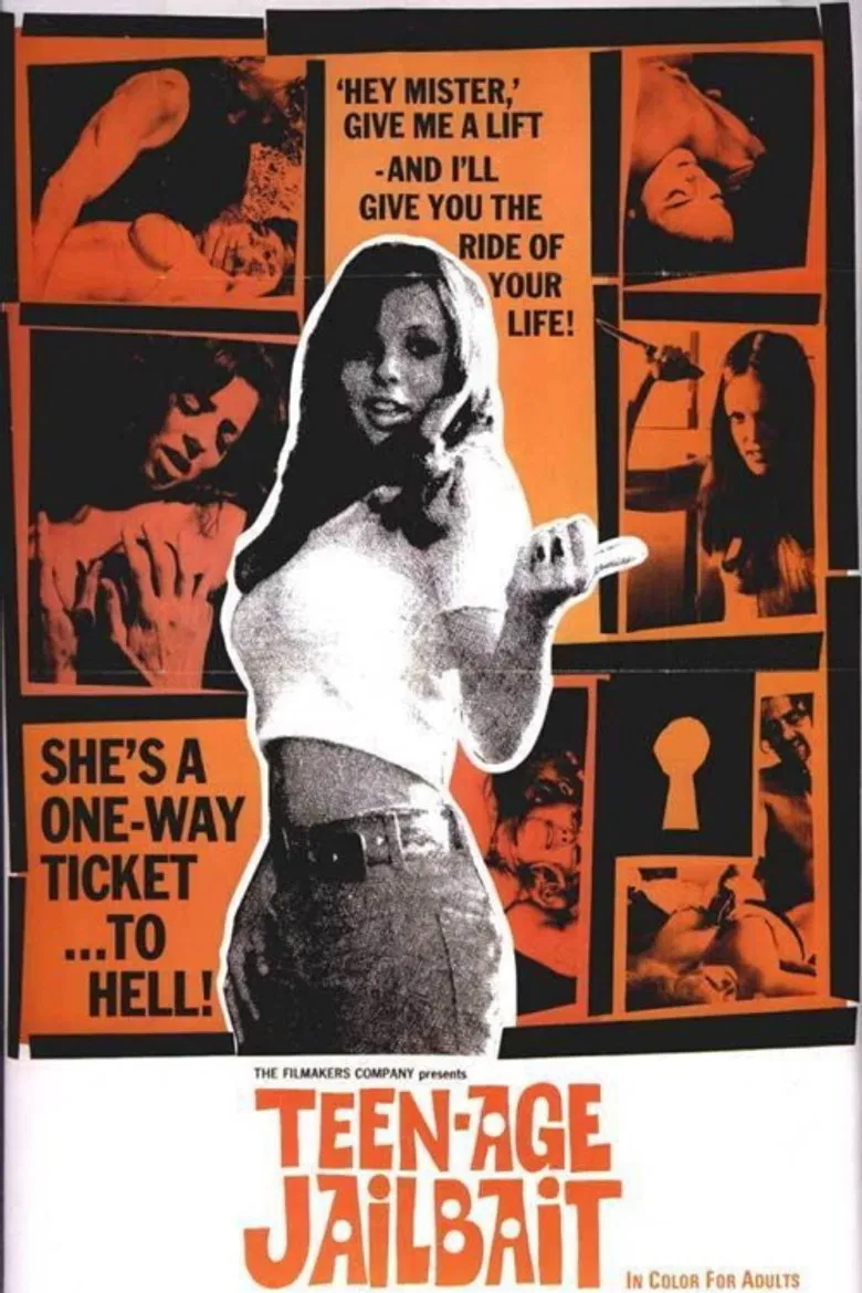 Teen-Age Jail Bait poster background