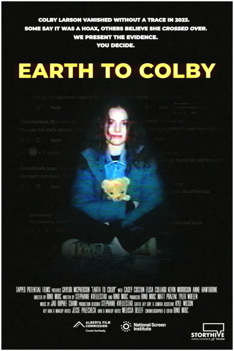 Earth to Colby poster background
