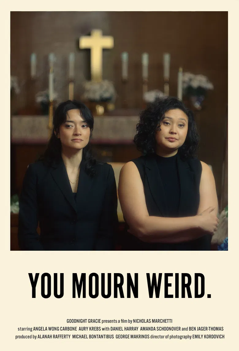 You Mourn Weird poster background