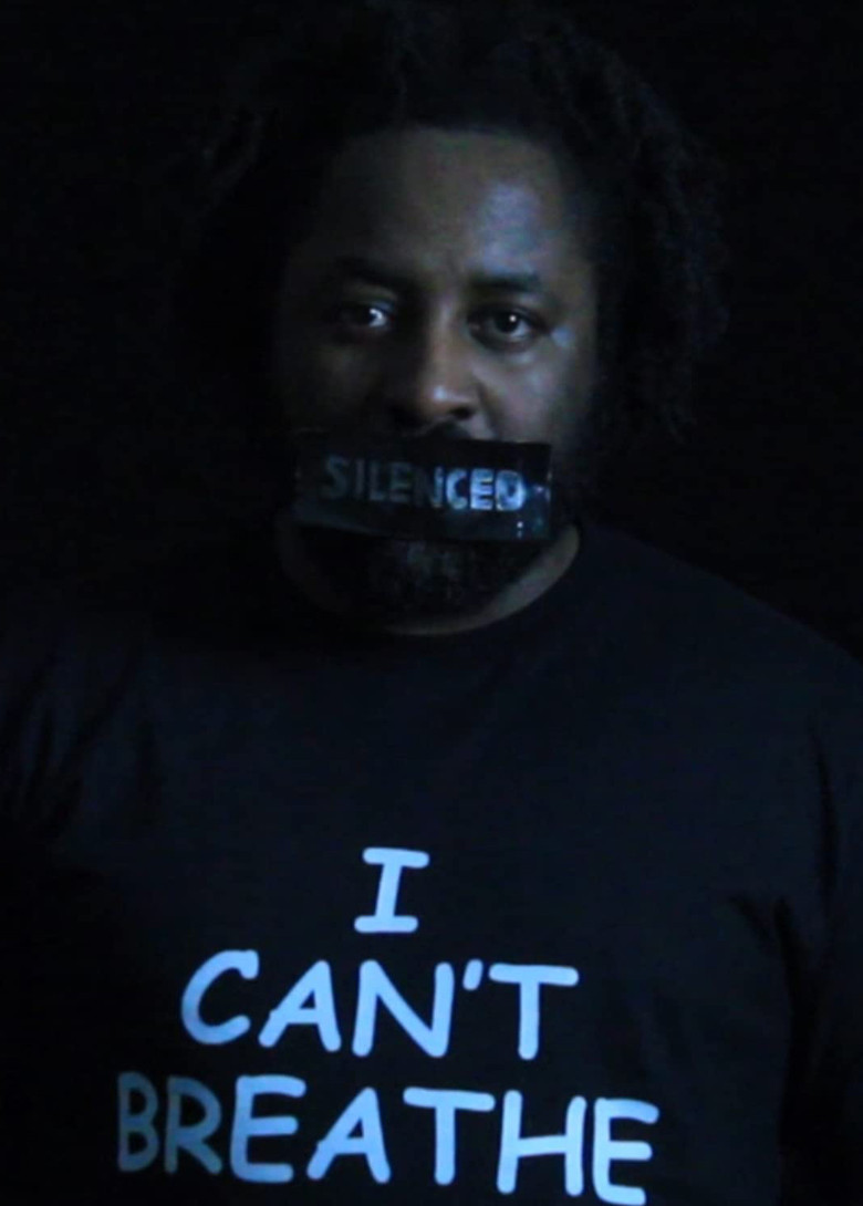 Silence Is an Action poster background