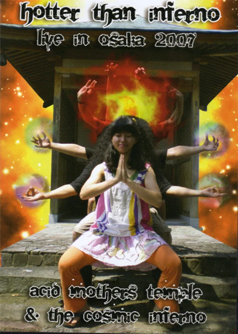 Hotter Than Inferno – Live in Osaka 2007 poster background