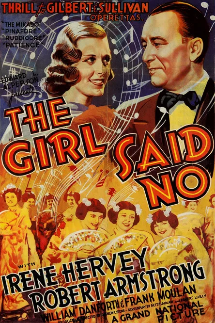The Girl Said No poster background