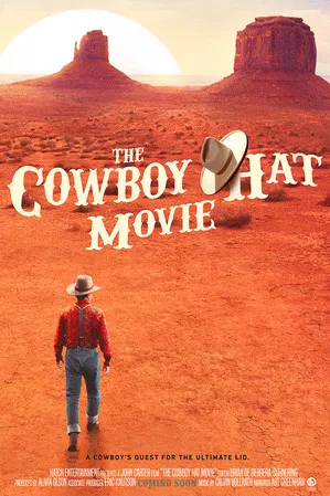 The Cowboy Hat Movie poster background