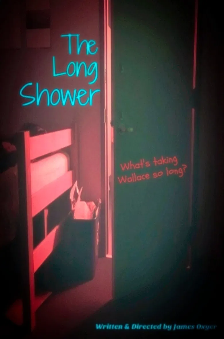 The Long Shower poster background