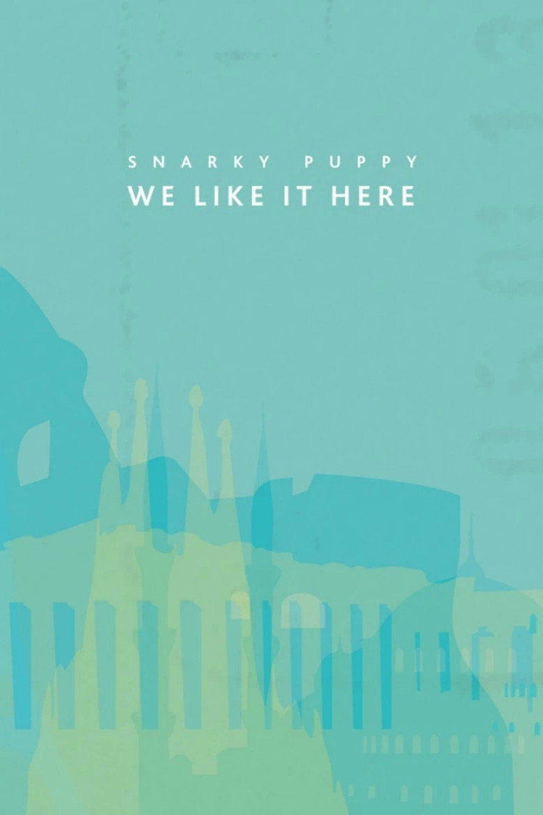 Snarky Puppy: We Like It Here poster background