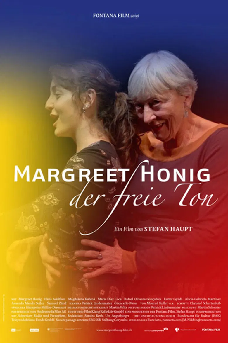 Margreet Honig – True Singing poster background