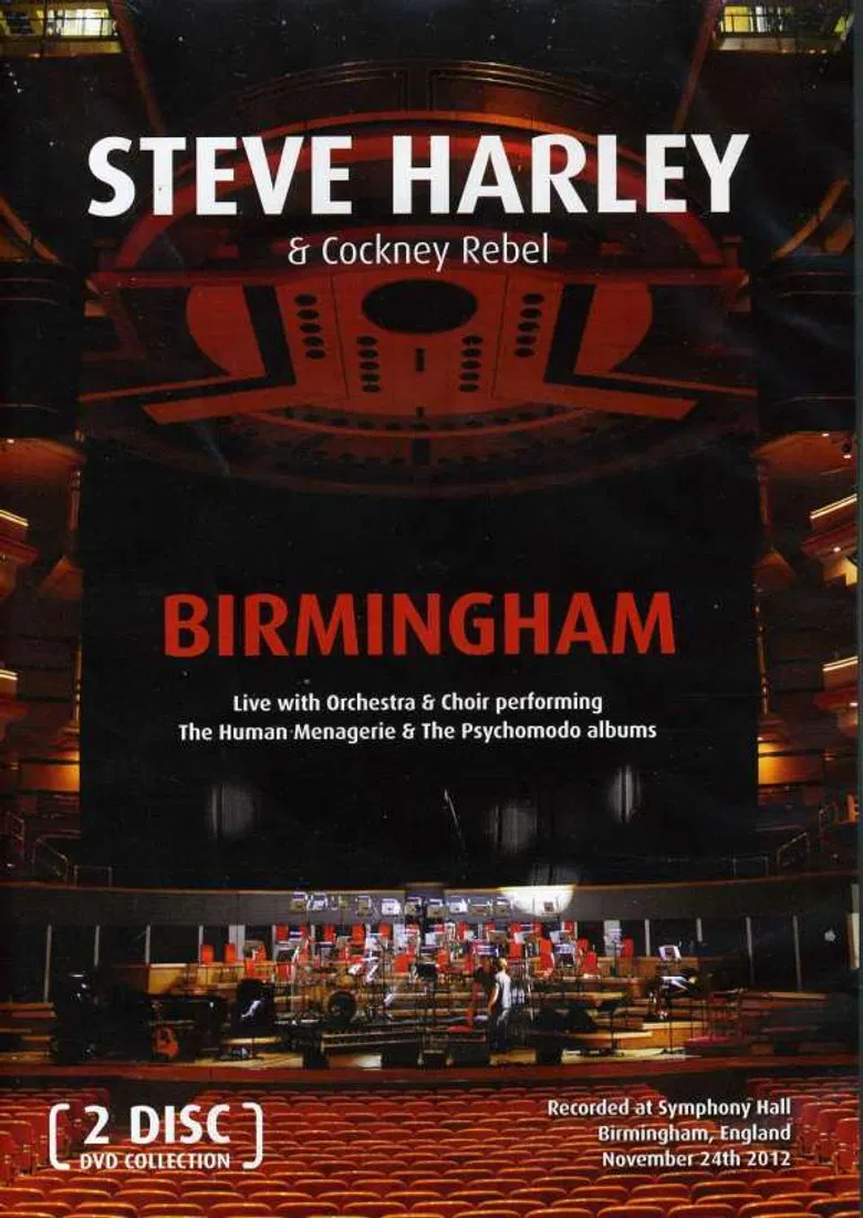 Steve Harley & Cockney Rebel: Birmingham - Live With Orchestra & Choir poster background