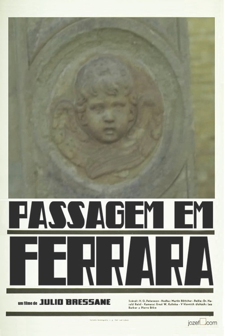 Passagem em Ferrara poster background