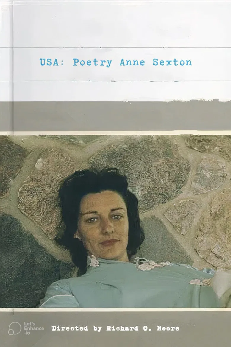USA: Poetry Anne Sexton poster background