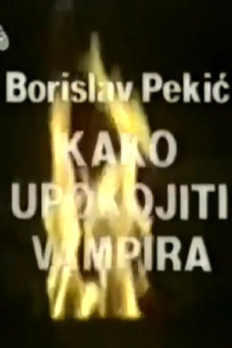 How to Quiet a Vampire poster background