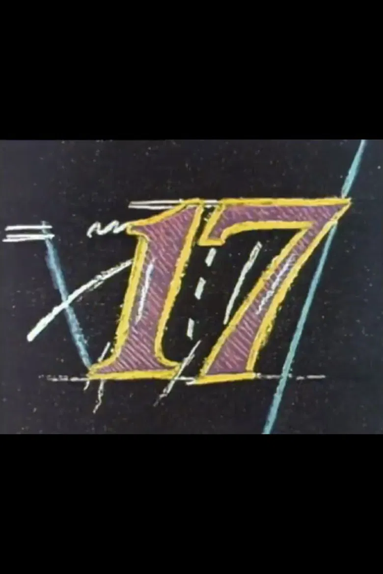 Number Rap #17 poster background