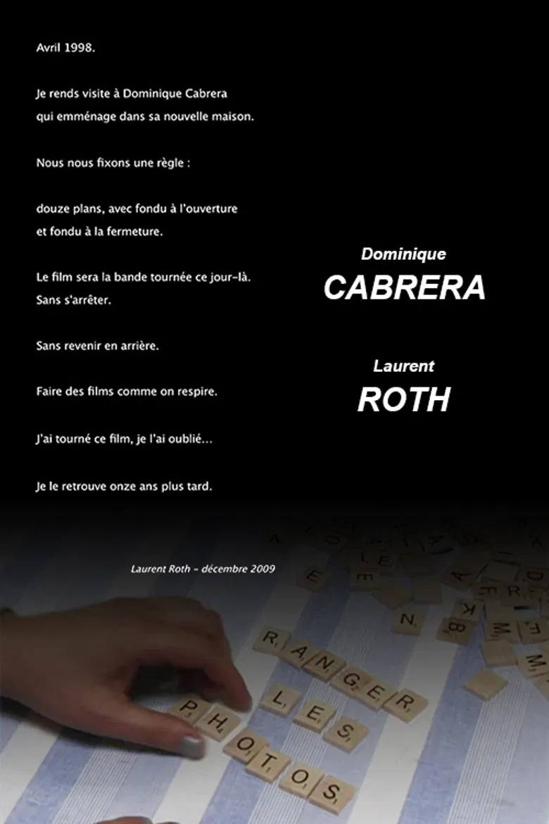 Ranger les photos poster background