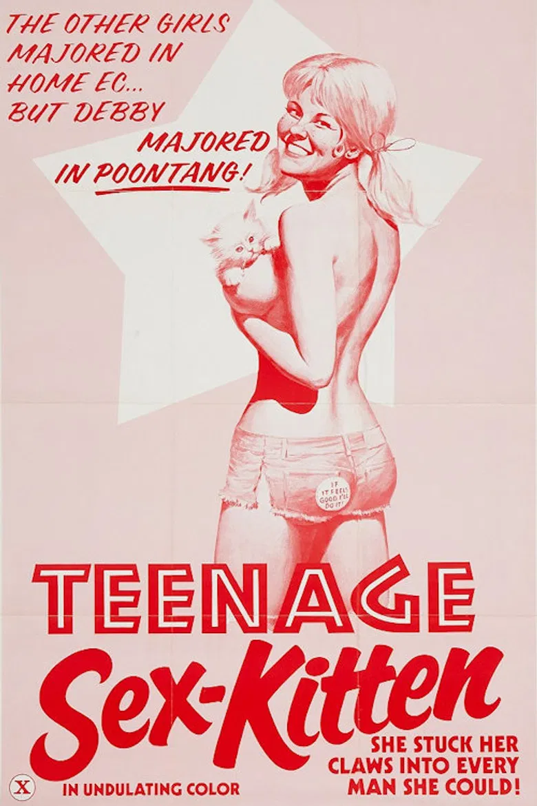 Teenage Sex Kitten poster background