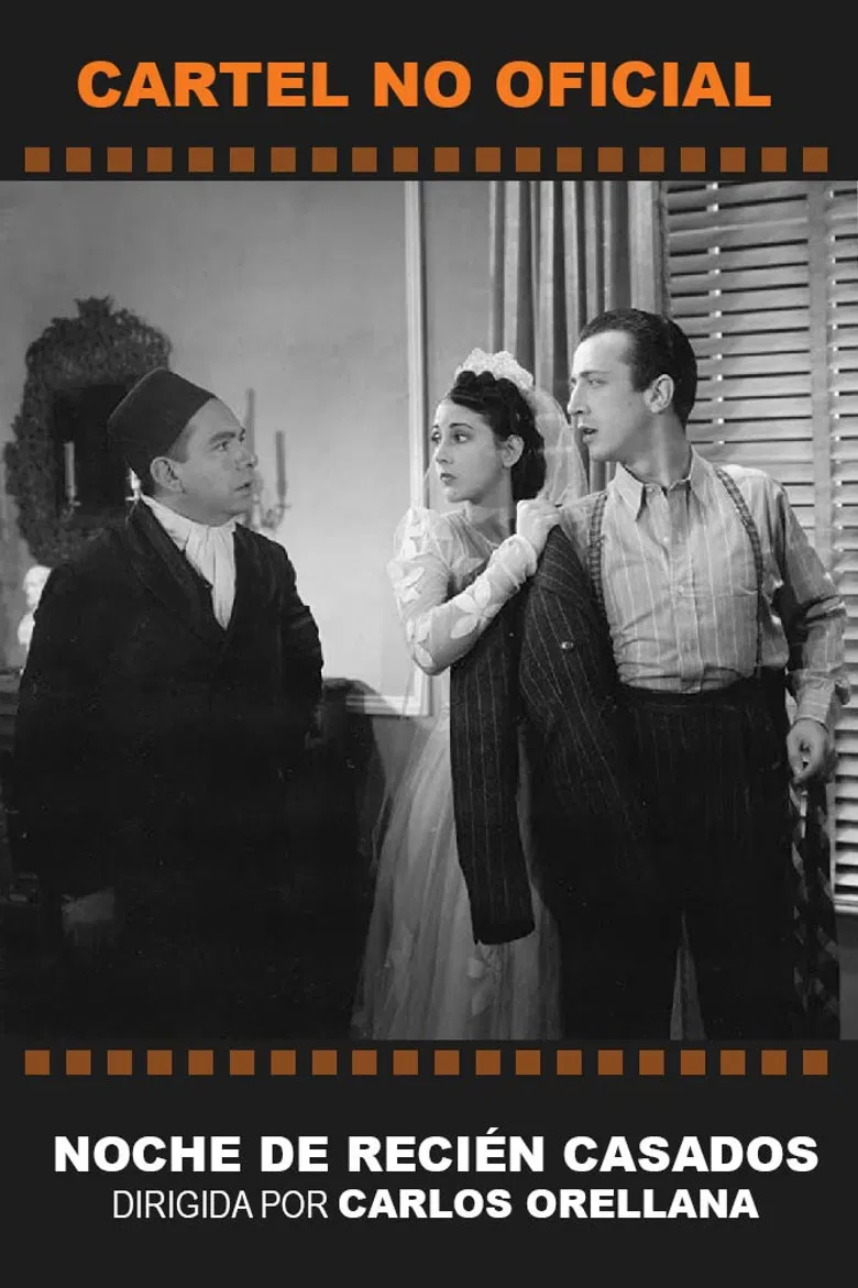 Noche de recién casados poster background