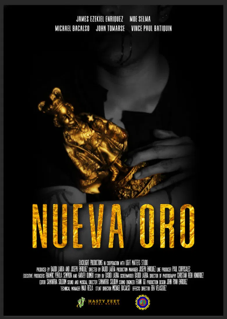 Nueva Oro poster background