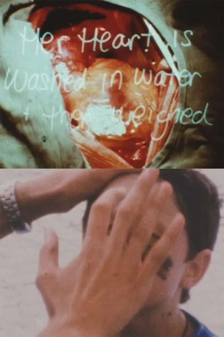 Her Heart Is Washed in Water and Then Weighed poster background