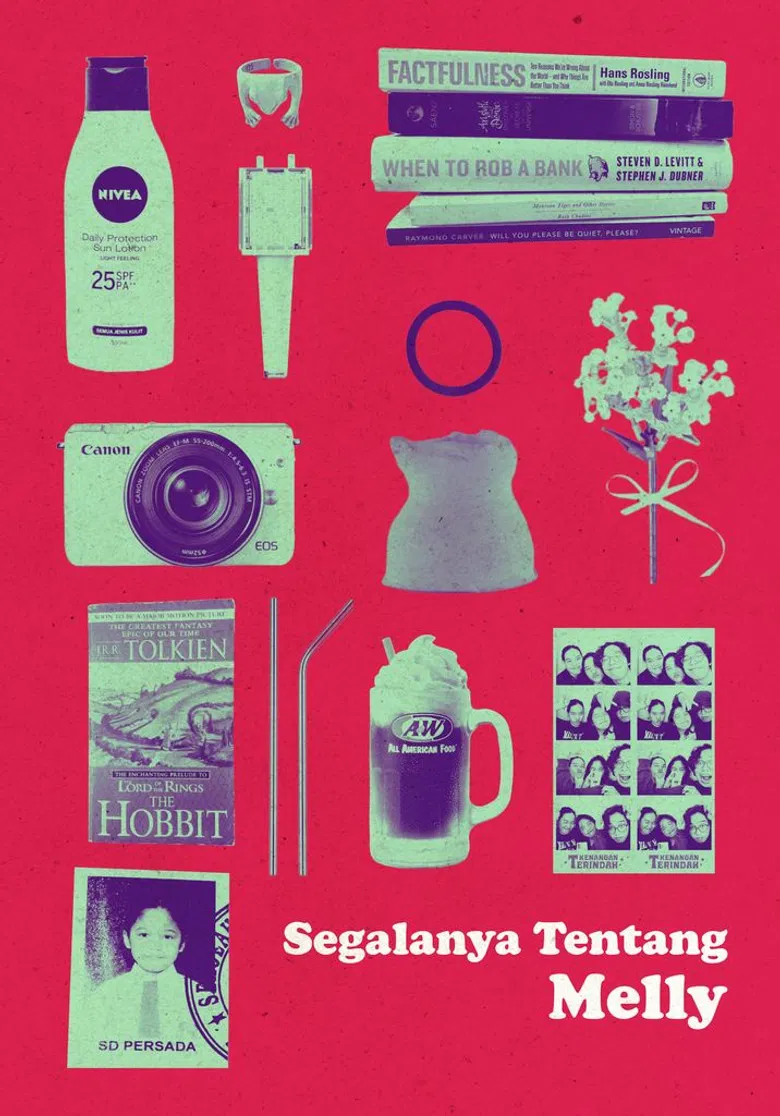 All About Melly poster background