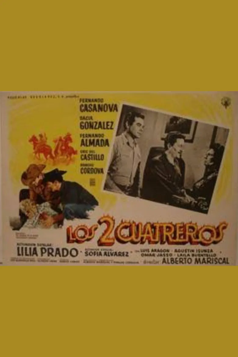 Los dos cuatreros poster background