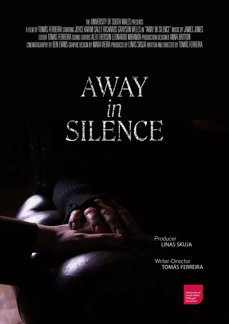 Away in Silence poster background