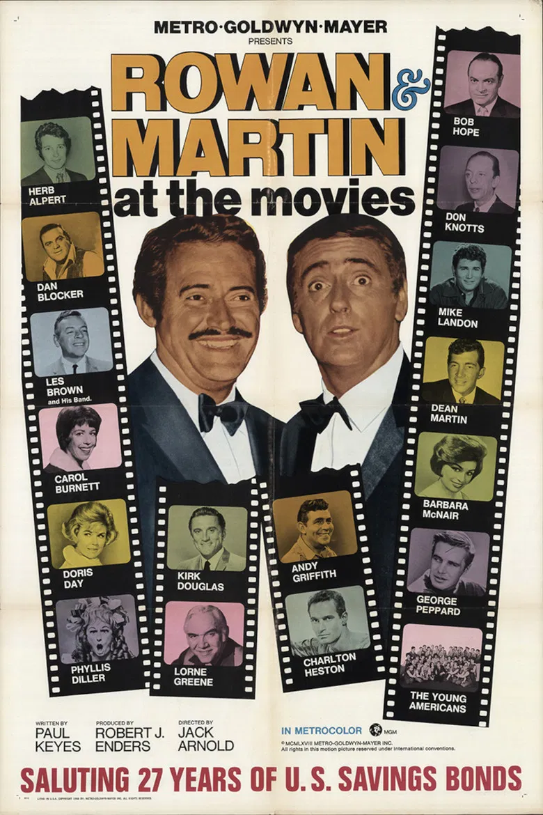 Rowan & Martin at the Movies poster background