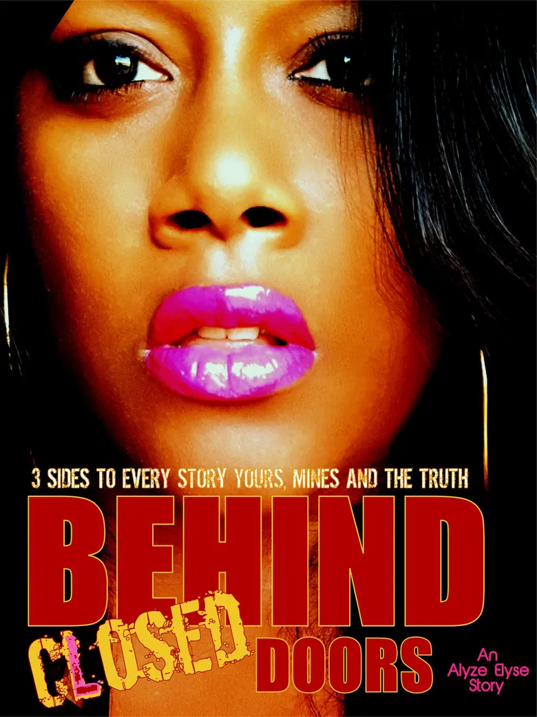 Behind Closed Doors poster background