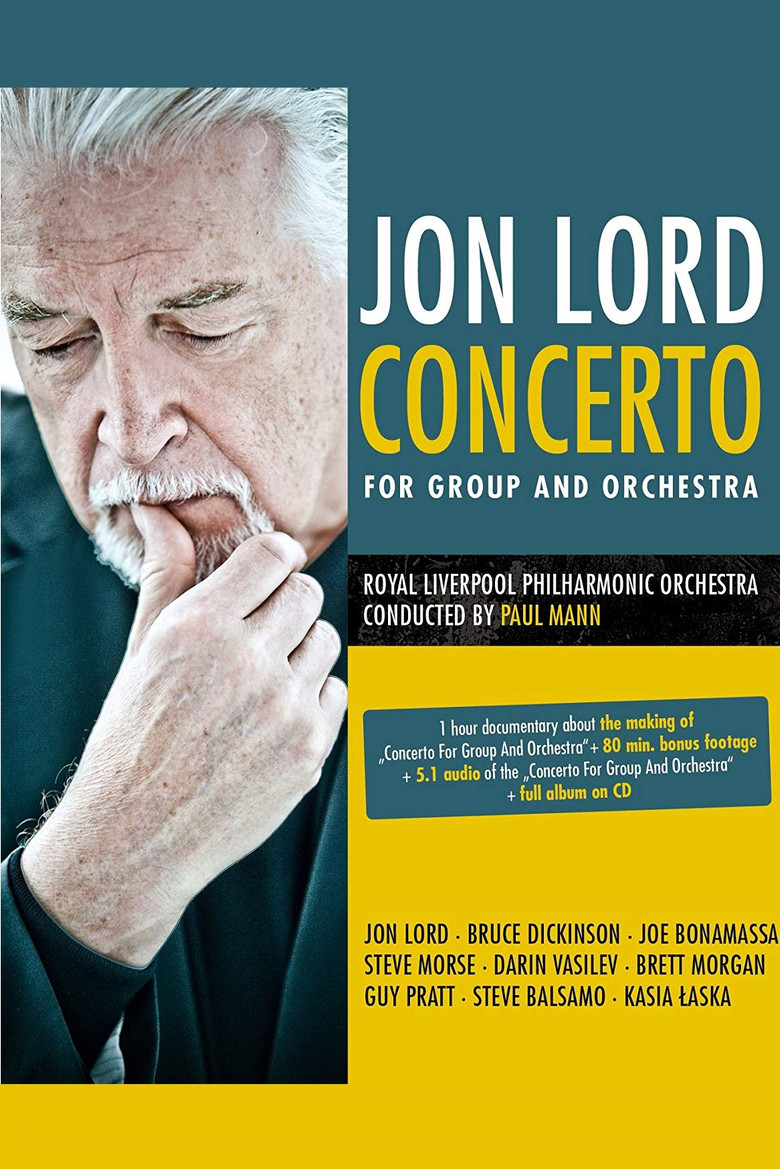 Jon Lord: Concerto for Group & Orchestra poster background
