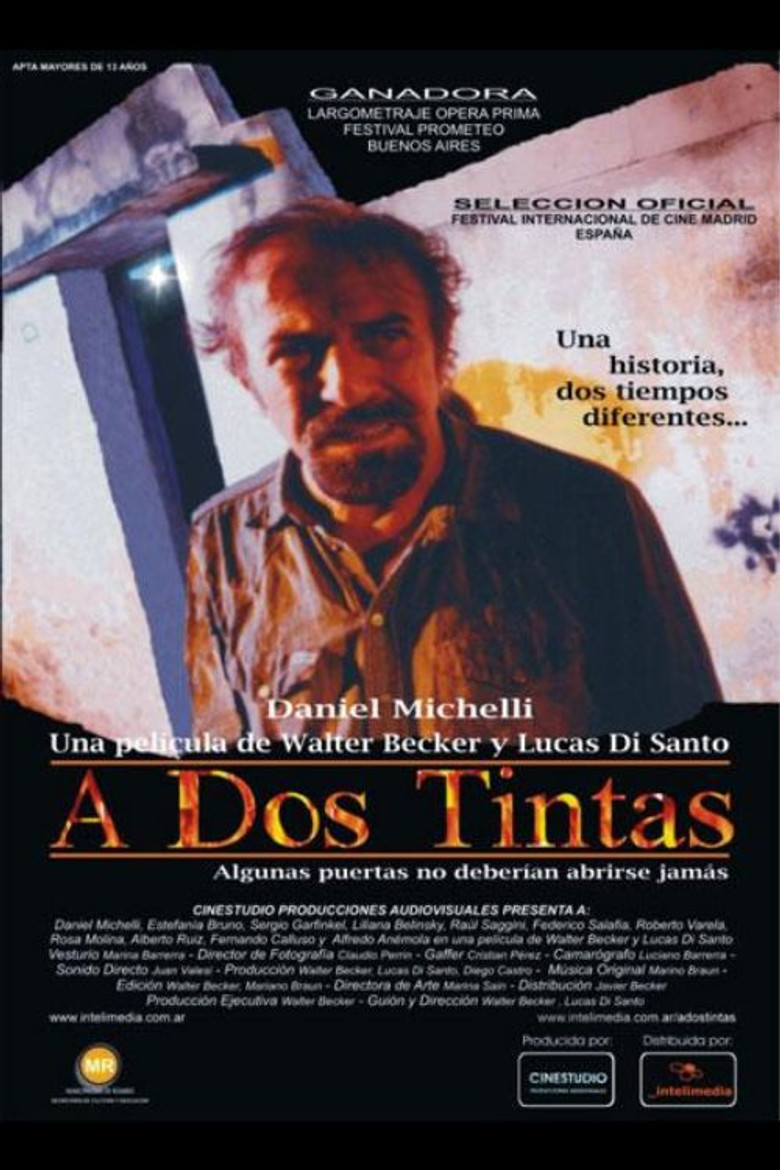 A dos tintas poster background