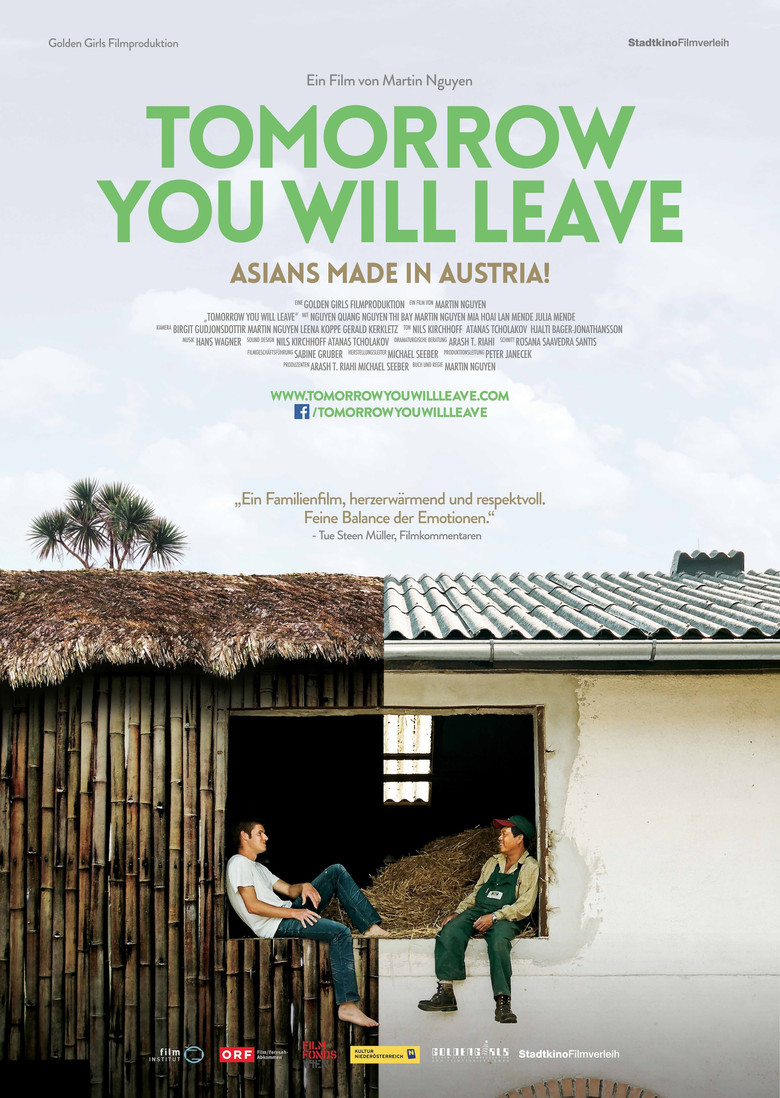 Tomorrow You Will Leave poster background
