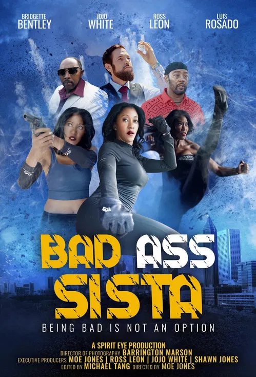 Bad Ass Sista poster background