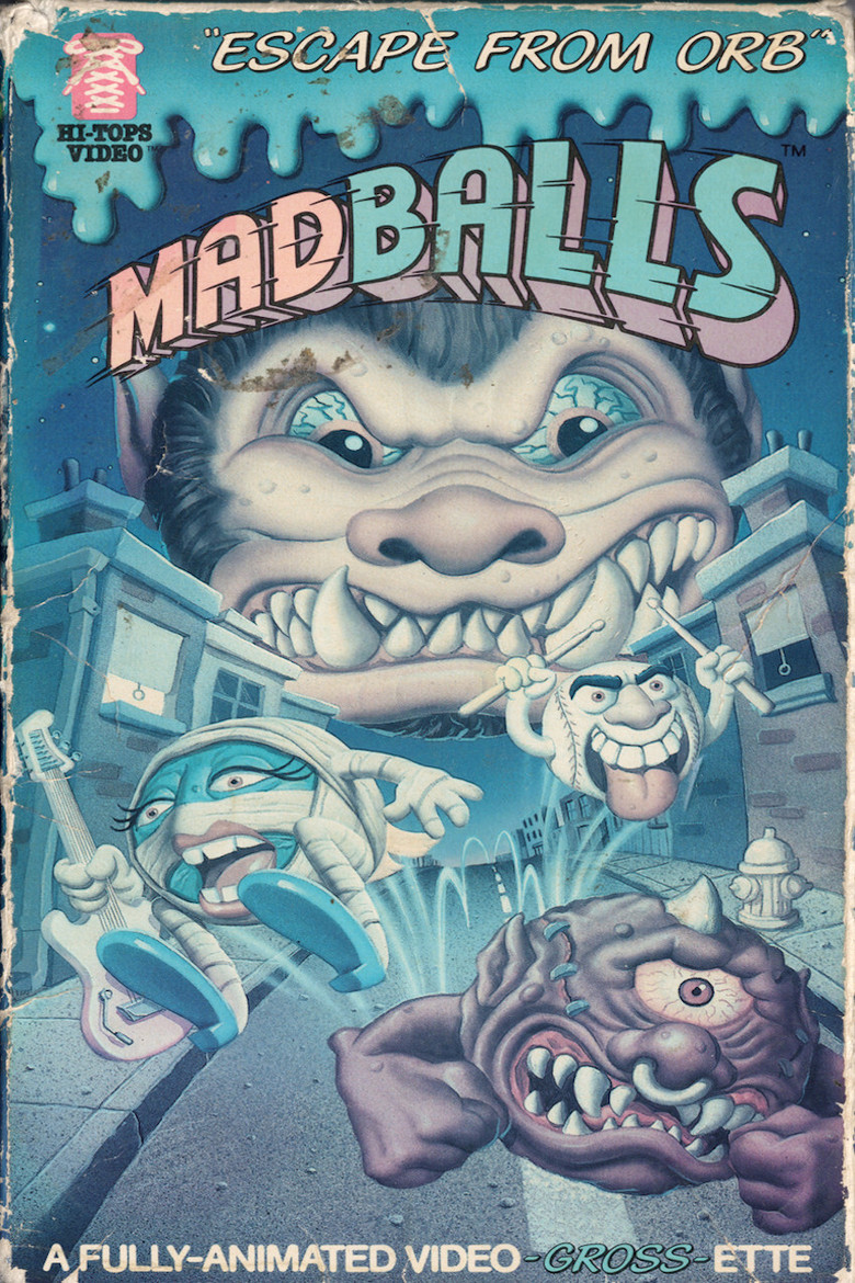 Madballs: Escape from Orb! poster background