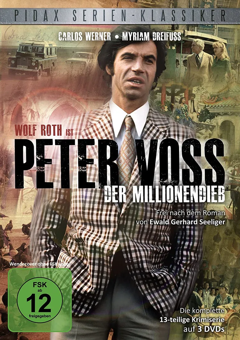 Peter Voss, der Millionendieb poster background