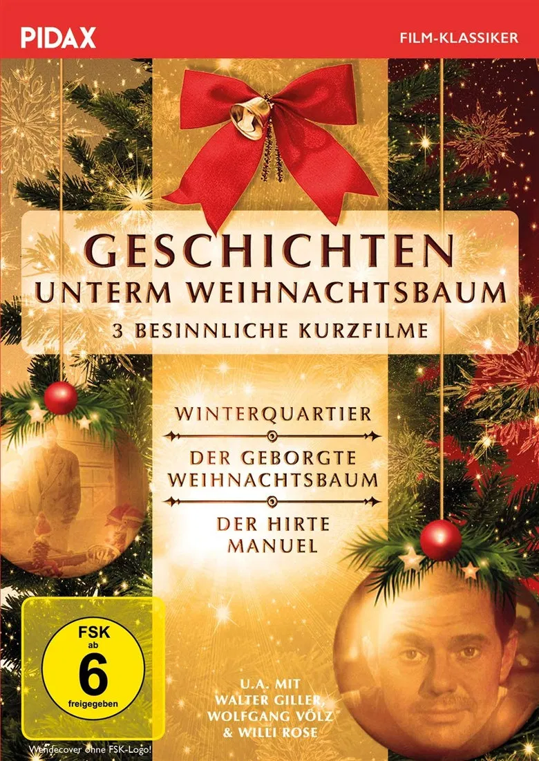 Der geborgte Weihnachtsbaum poster background