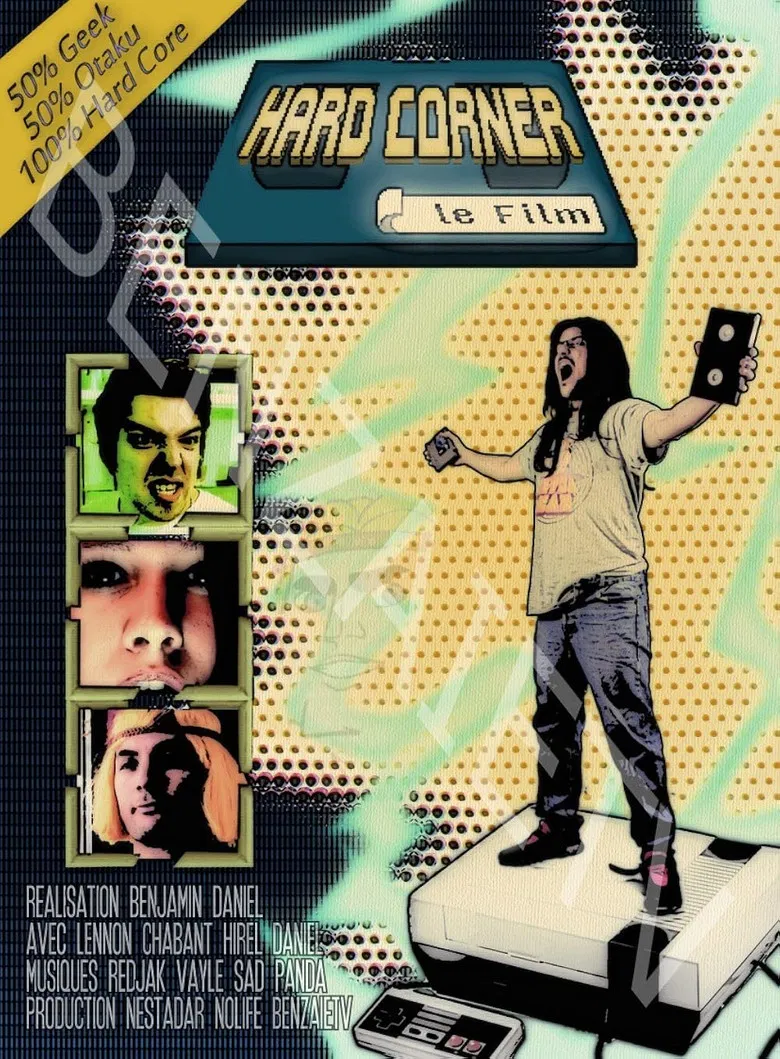 Hard Corner: Le Film poster background