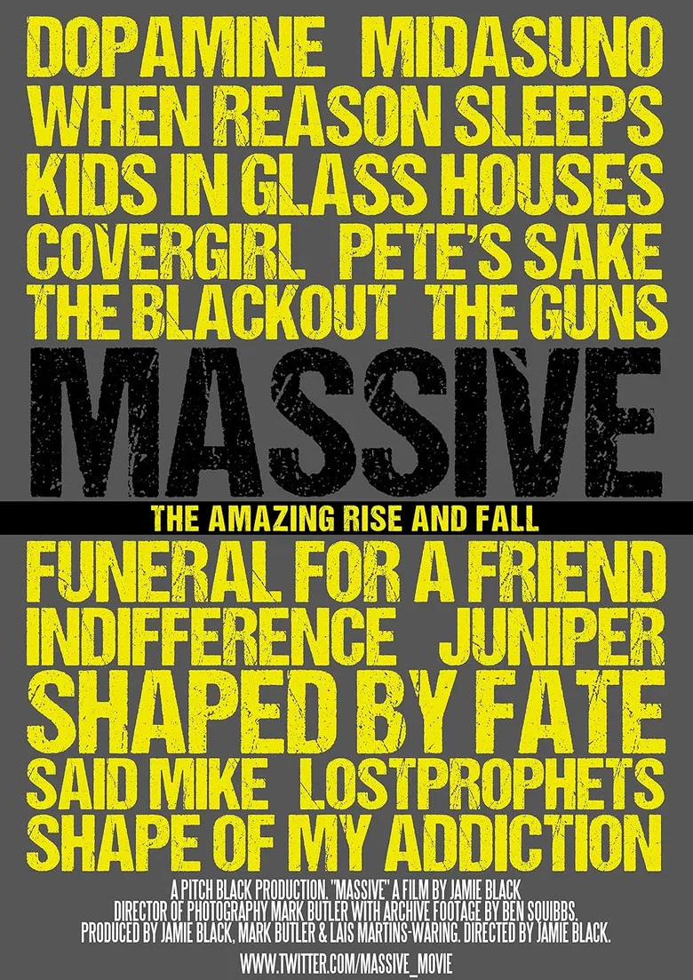 MASSIVE: The amazing rise and fall poster background