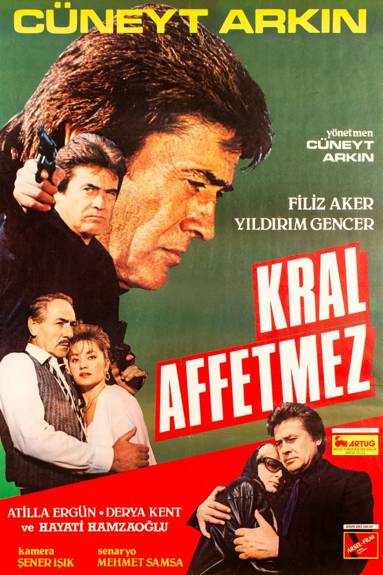 Kral Affetmez poster background