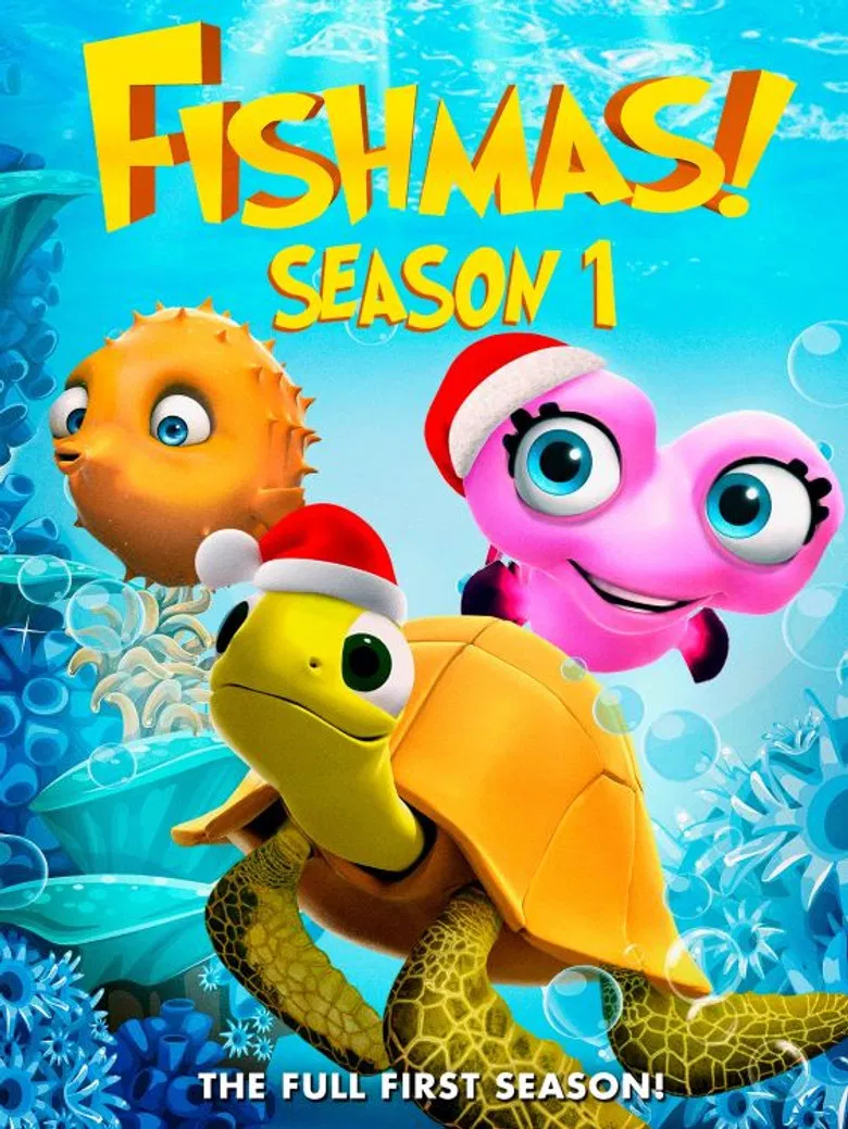 Fishmas Season 1 poster background