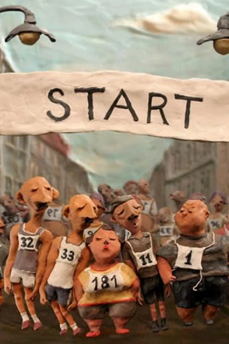 Marathon poster background