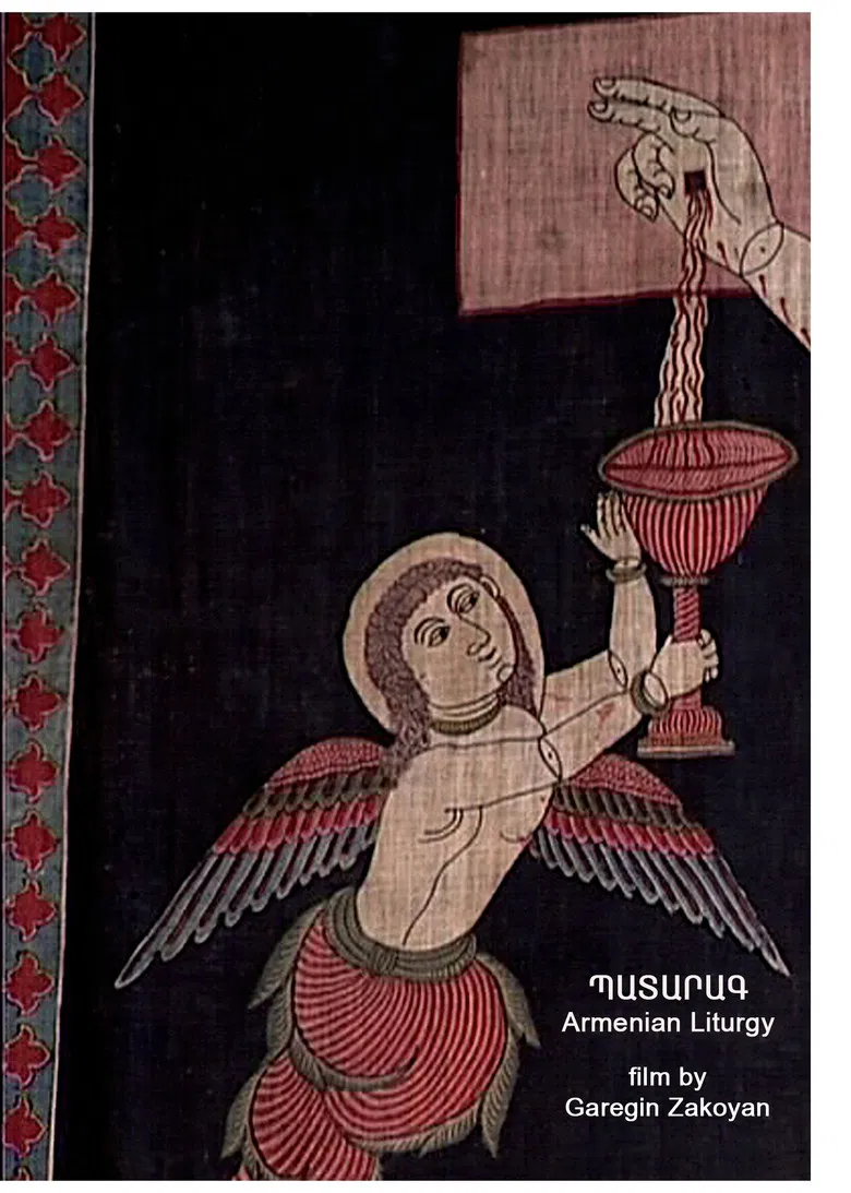 Patarag. Armenian Lithurgy poster background