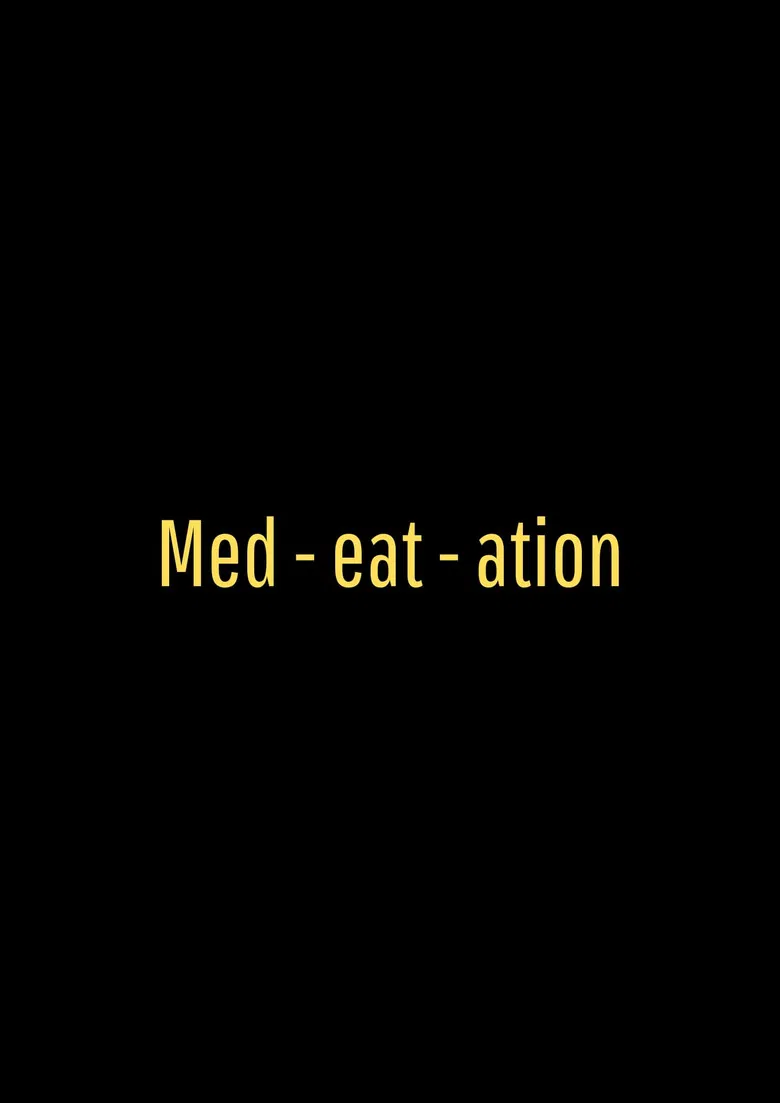 Med-eat-ation poster background