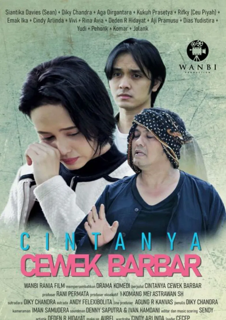 Cintanya Cewek Barbar poster background