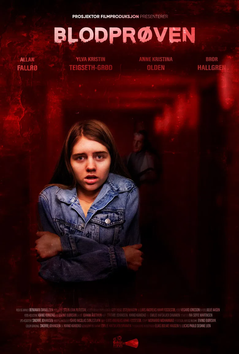 The Blood Test poster background