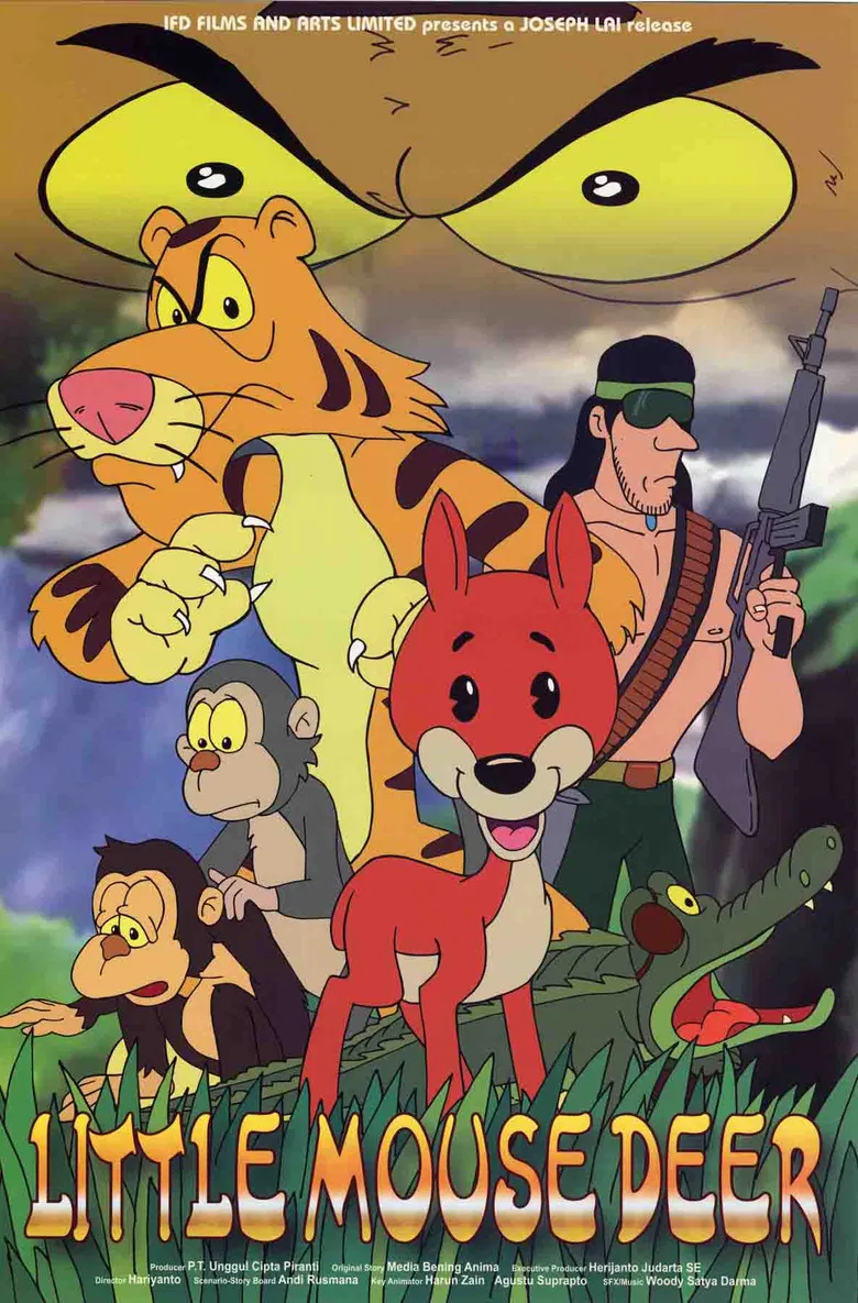 Little Mouse Deer poster background