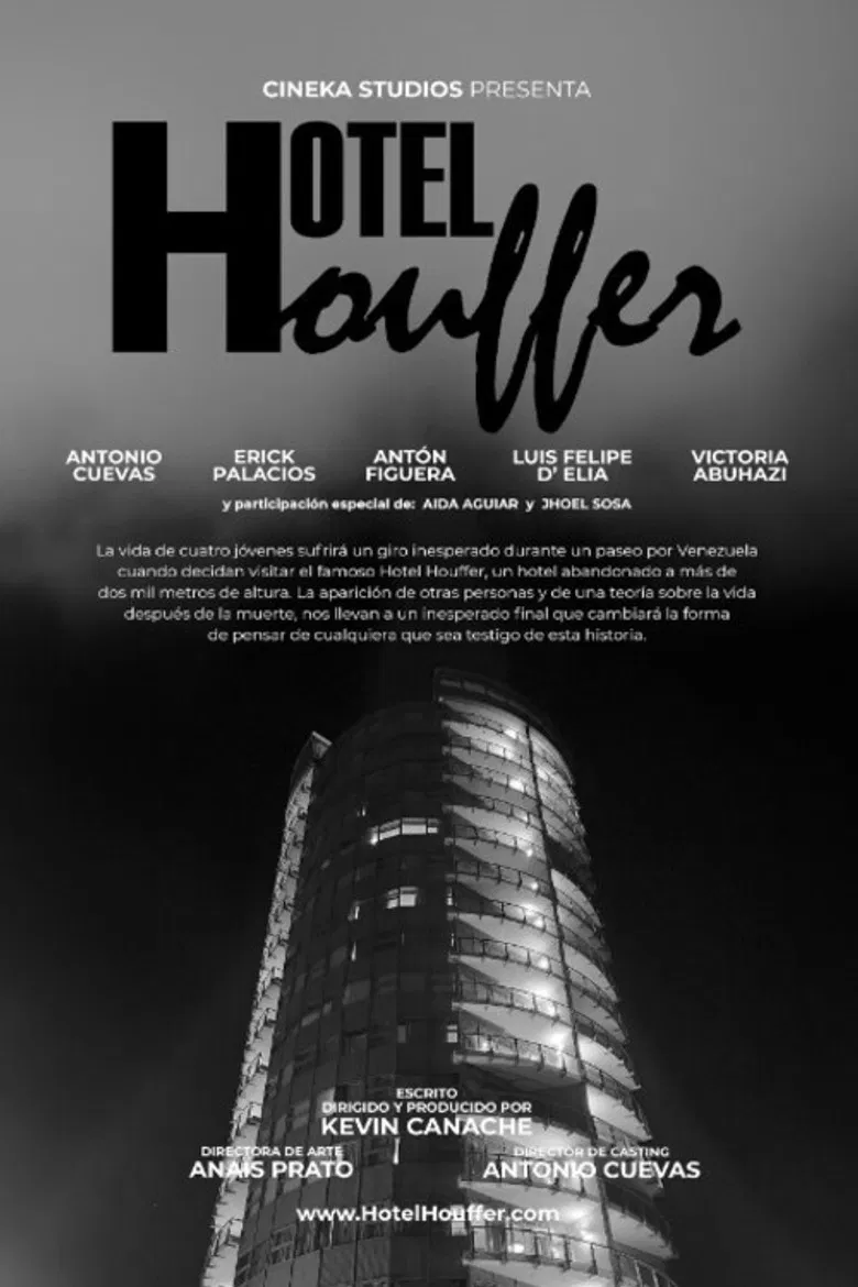Hotel Houffer poster background
