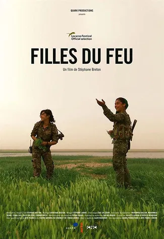 Filles du feu poster background